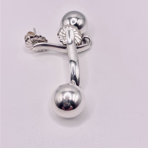 Silpada Sterling EXCLAMATION POINT Ball Post Earrings - Picture 13 of 16